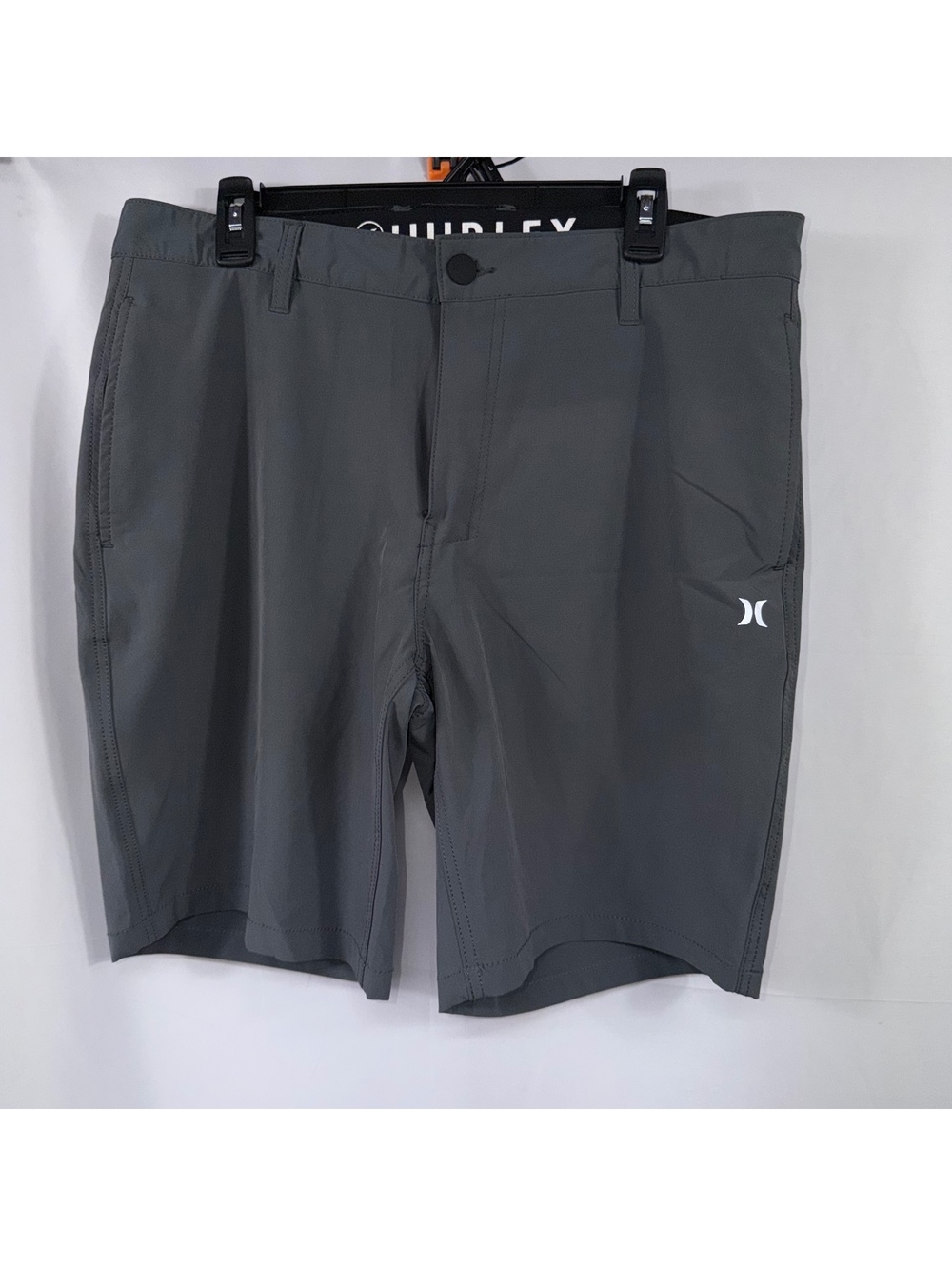 Hurley Men’s Gray Performance Golf Shorts Size 34